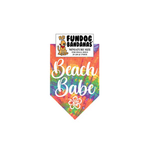 Beach Babe Dog Bandana