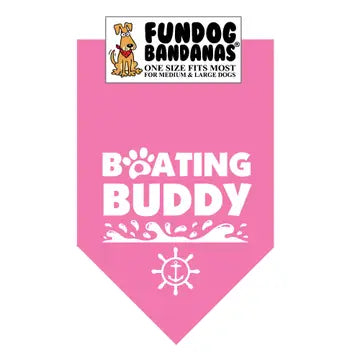 Boating Buddy Dog Bandana
