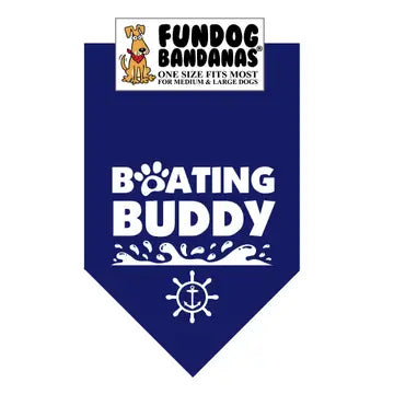 Boating Buddy Dog Bandana