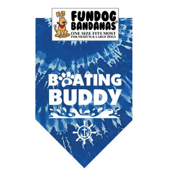 Boating Buddy Dog Bandana