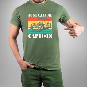 Just Call Me Captoon Classic Tee