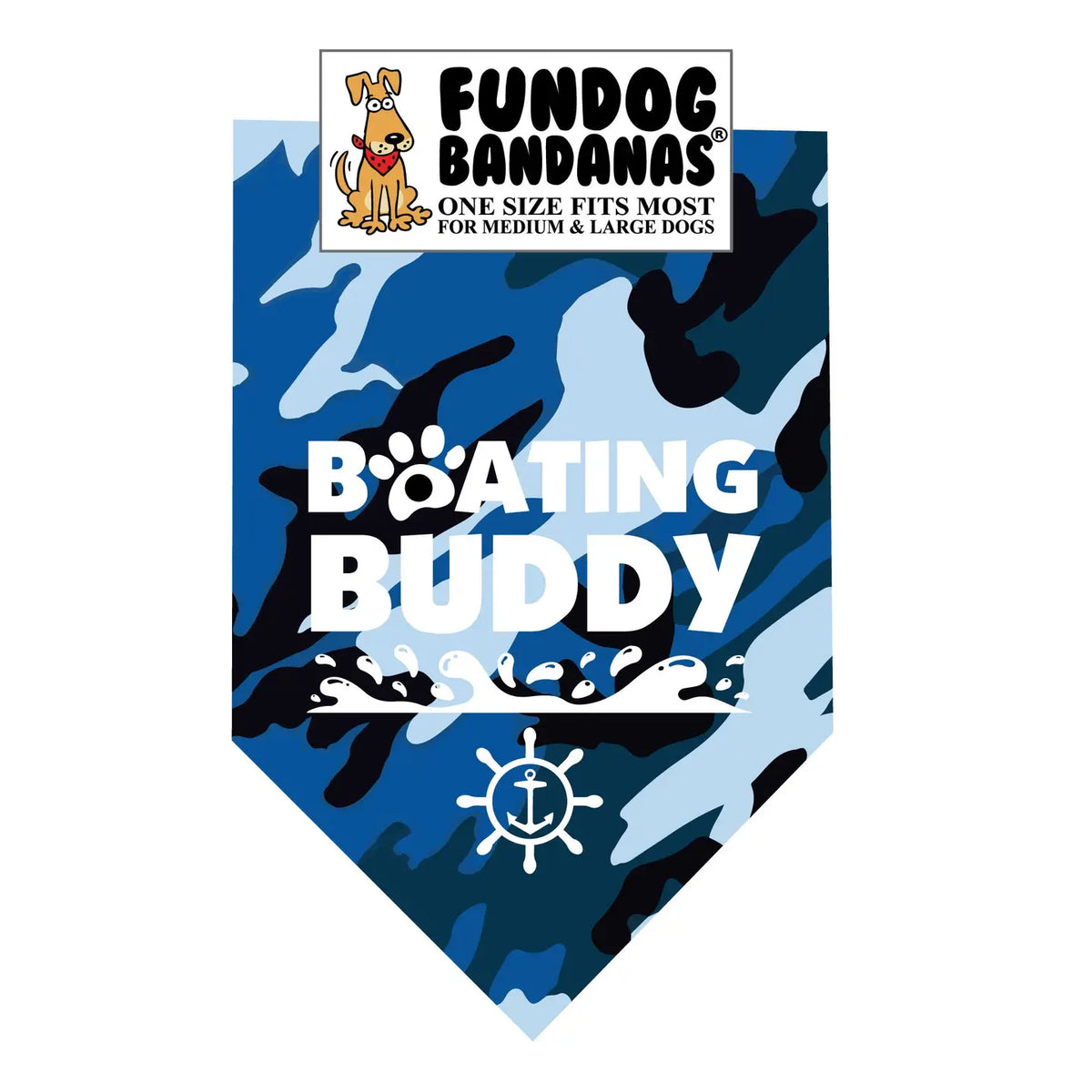 Boating Buddy Dog Bandana