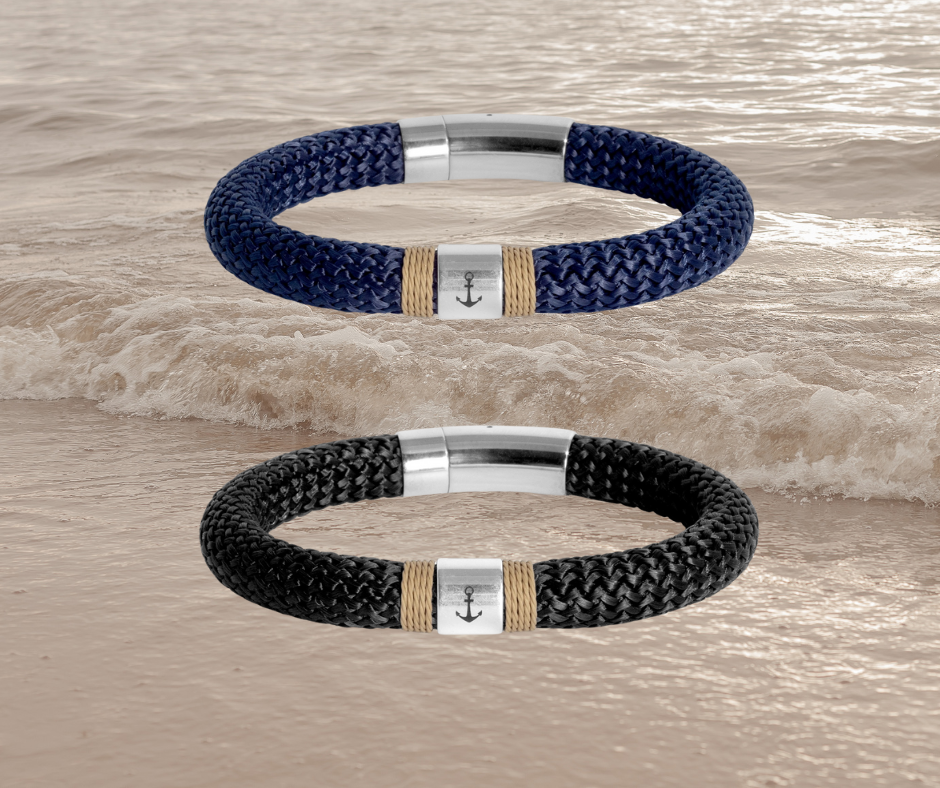 Custom Engraved Anchor Bracelet