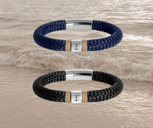 Custom Engraved Anchor Bracelet