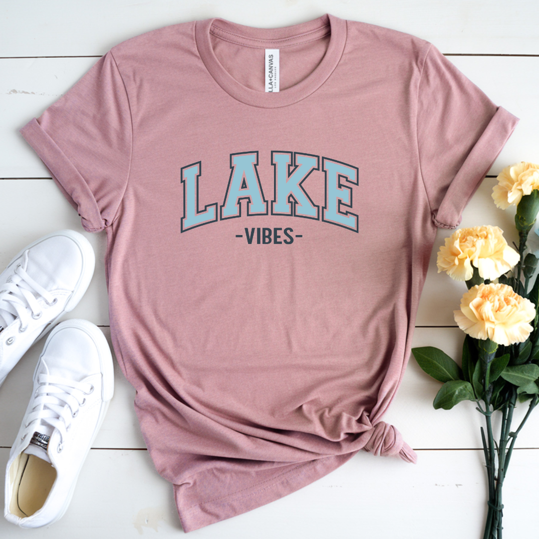 Lake Vibes Tee – Mauve