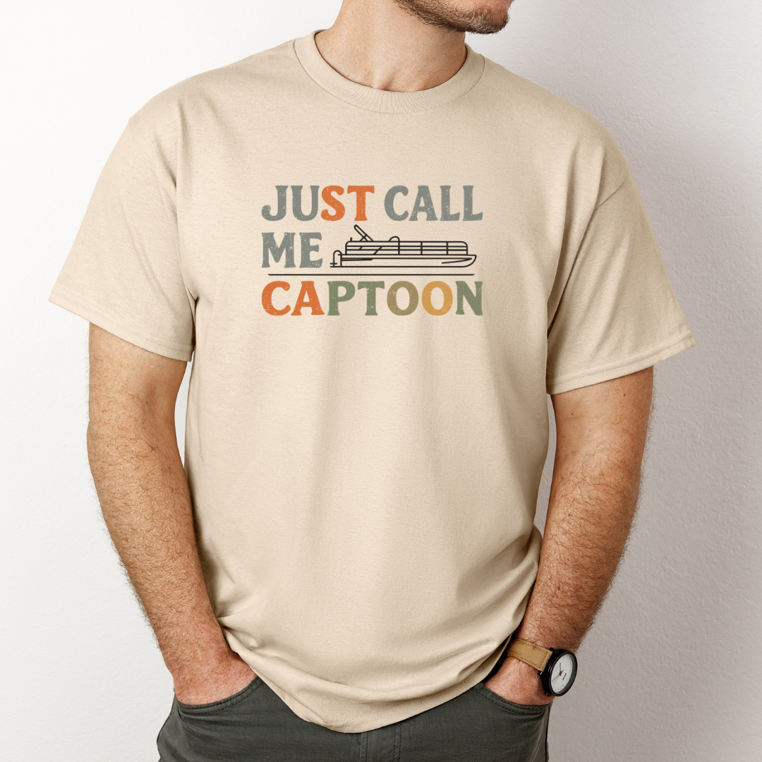 Just Call Me Captoon Tee