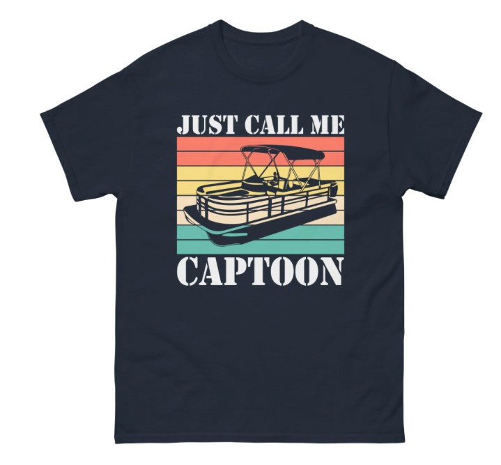 Just Call Me Captoon Classic Tee
