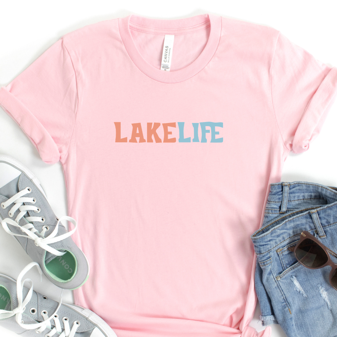 LakeLife Pink Tee