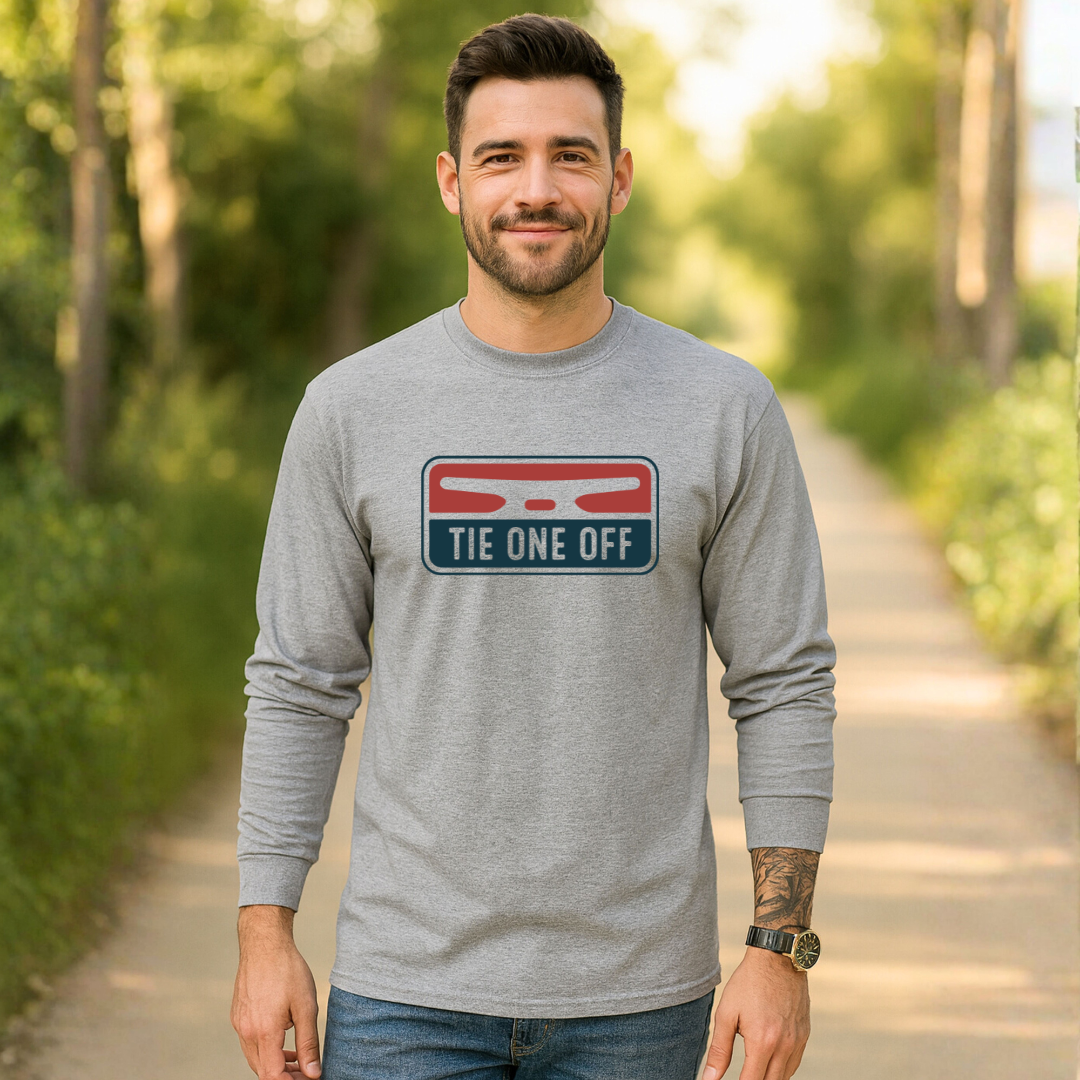 Tie One Off long-sleeve shirt