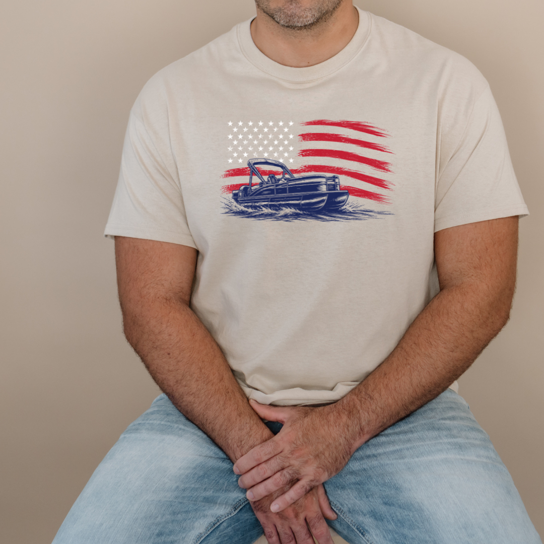 Tritoon Patriotic Tee