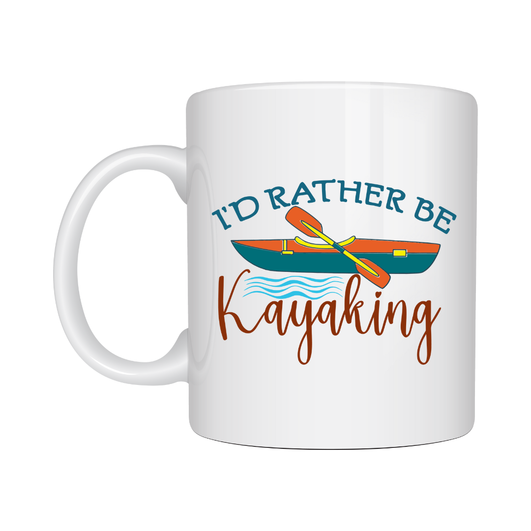 I&#39;d Rather Be Kayaking Mug