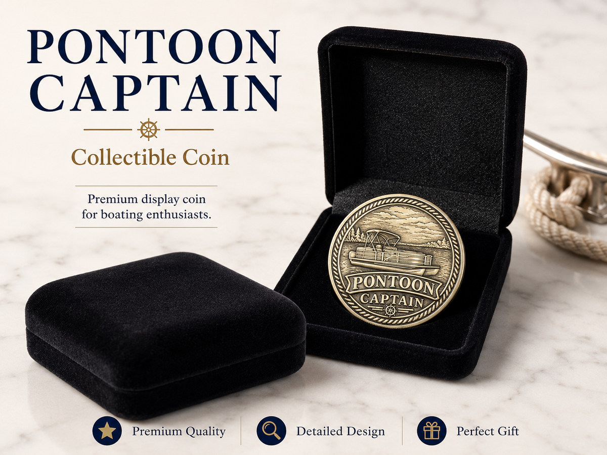 Pontoon Captain Collectible Coin