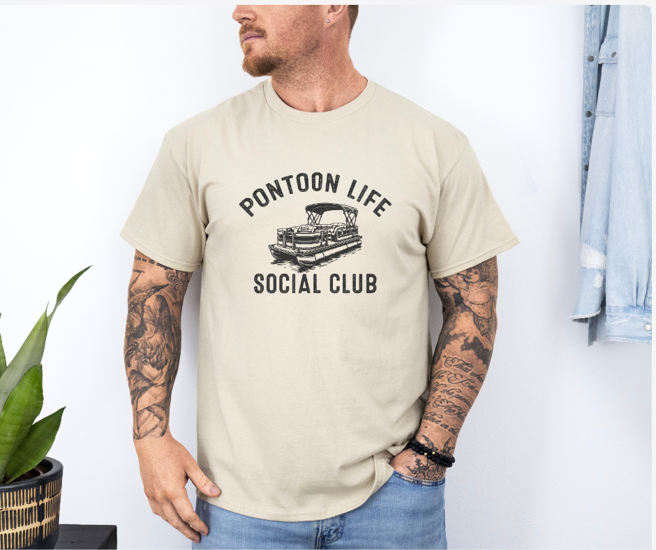 Pontoon Life Social Club Tee