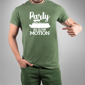 Party in Slow Motion Men's classic tee