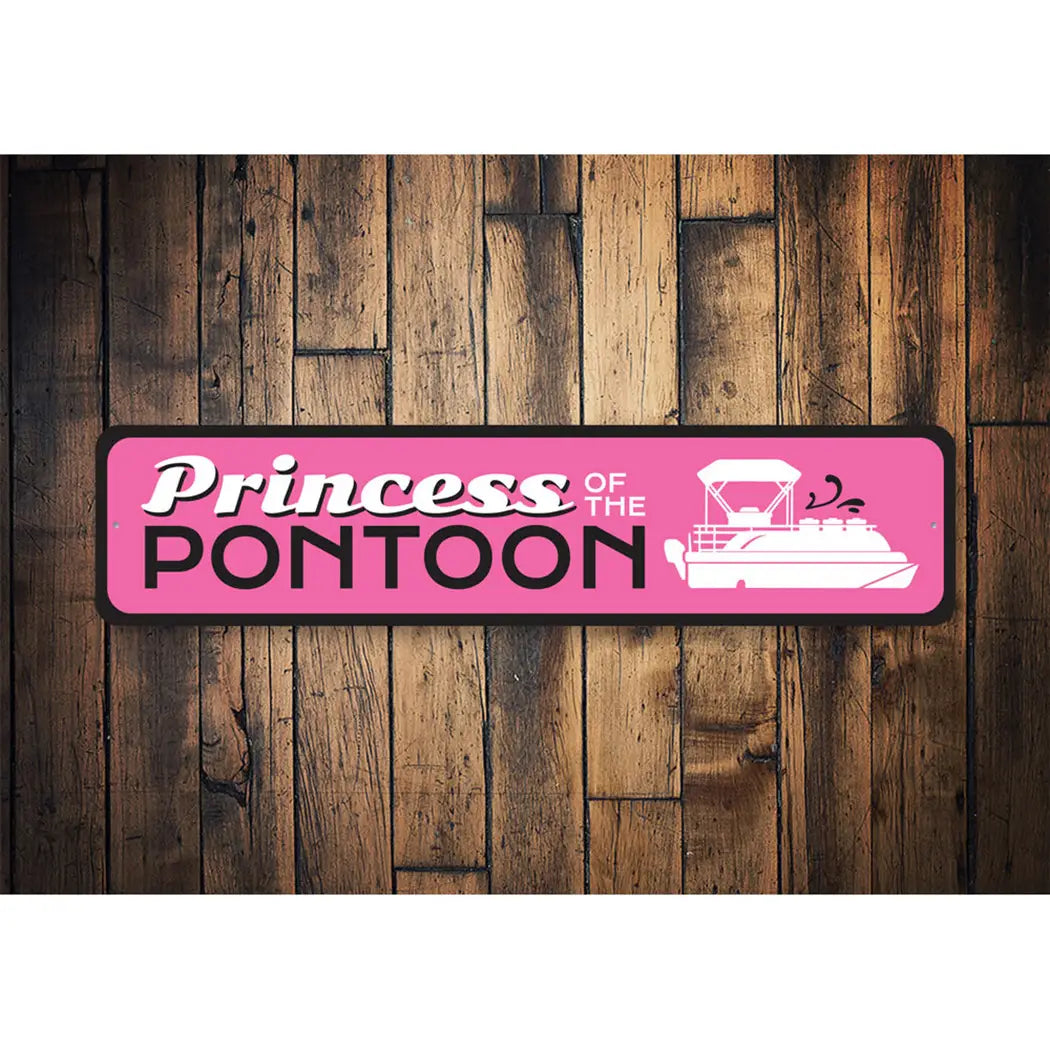Pontons Store Sign Wall Decor - Pontoon Life Forever