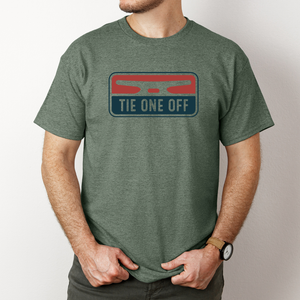 Tie One Off Ash Green Tee