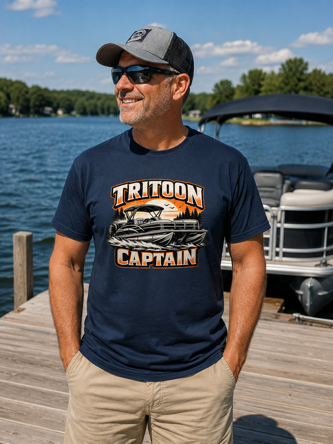 Tritoon Captain Tee