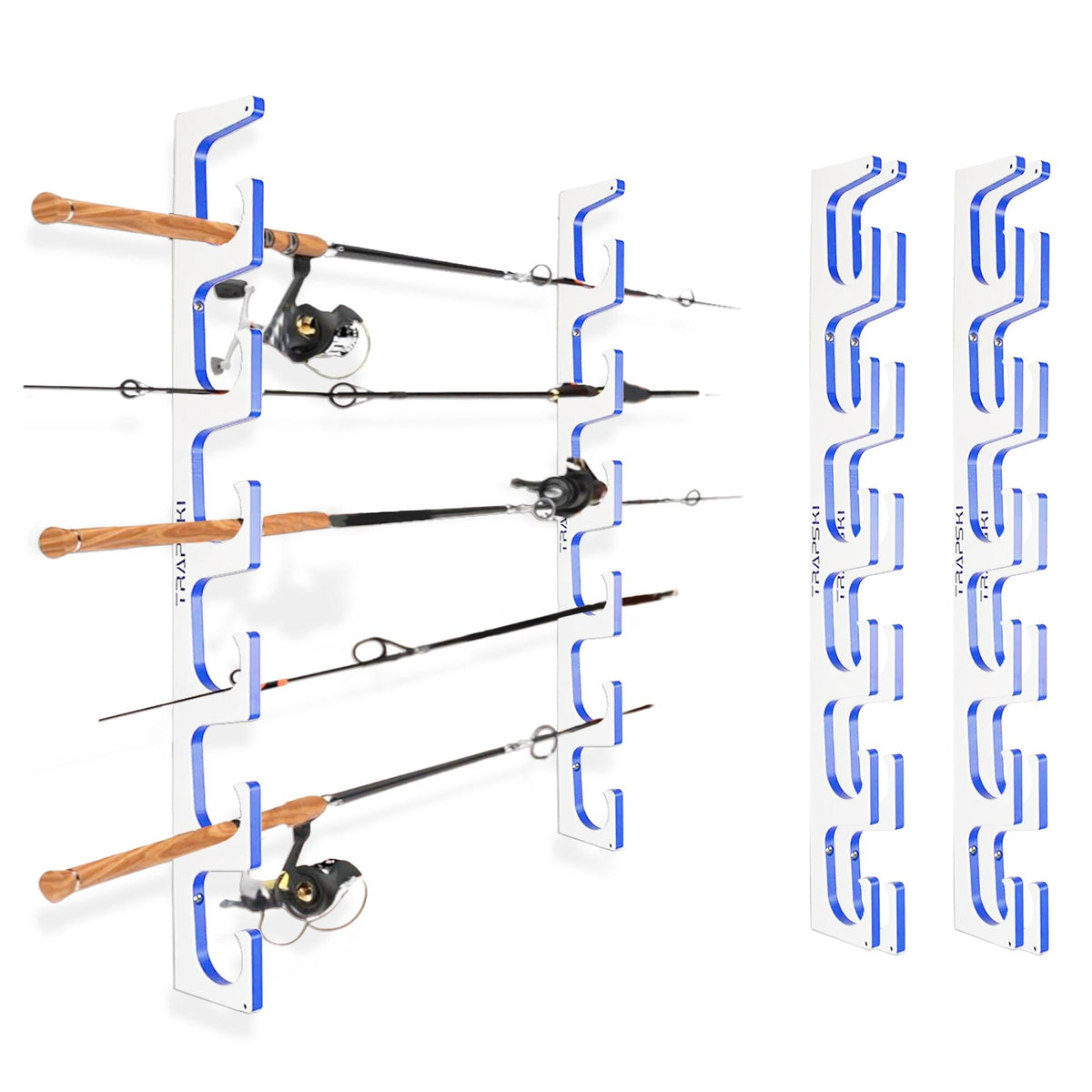 Fishing Rod Racks | Wall or Ceiling or Boat Mounted