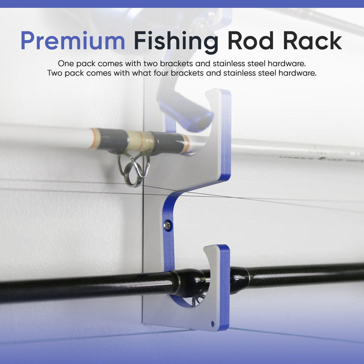 Fishing Rod Racks | Wall or Ceiling or Boat Mounted