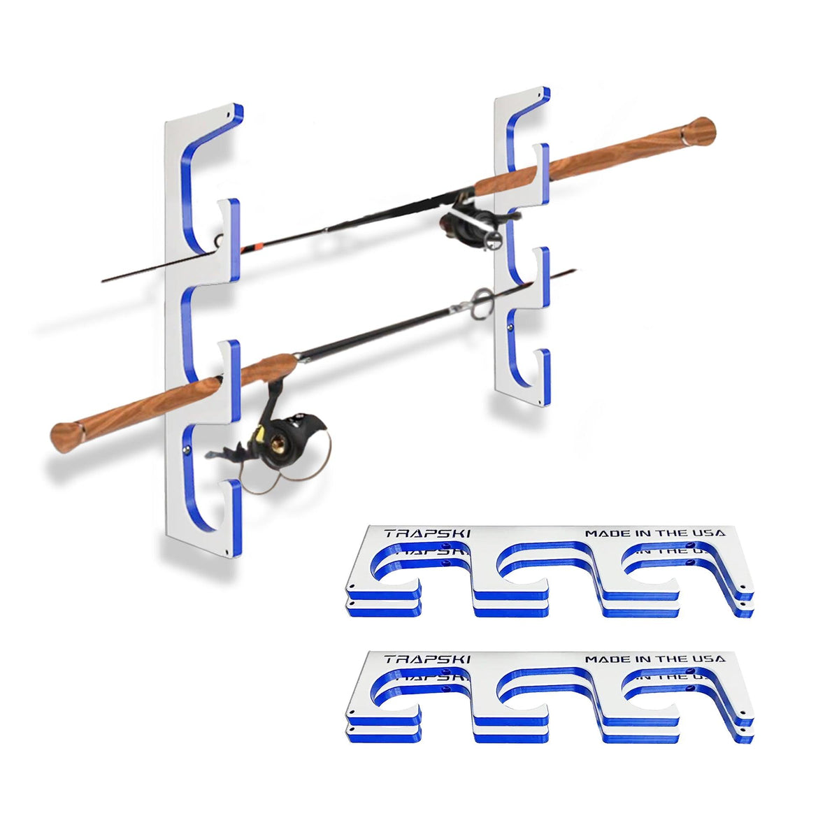 Fishing Rod Racks | Wall or Ceiling or Boat Mounted