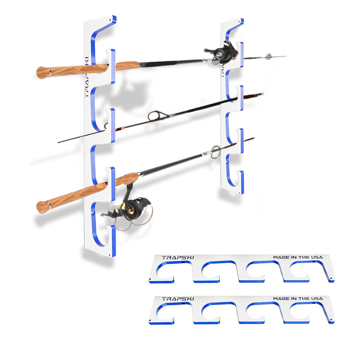 Fishing Rod Racks | Wall or Ceiling or Boat Mounted