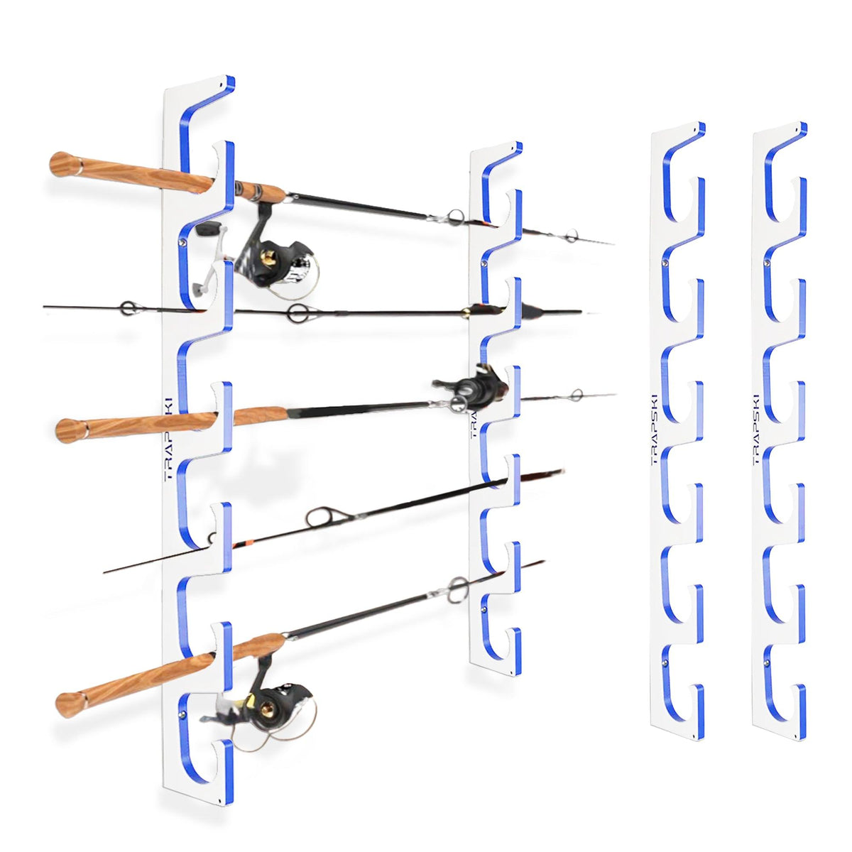 Fishing Rod Racks | Wall or Ceiling or Boat Mounted