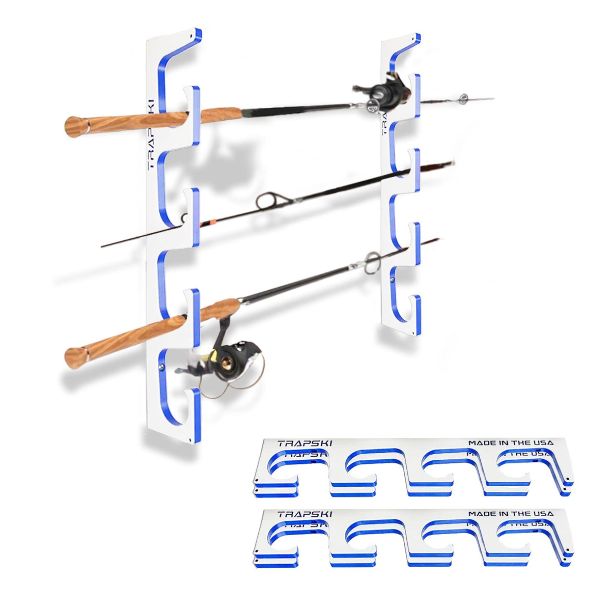 Fishing Rod Racks | Wall or Ceiling or Boat Mounted