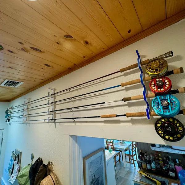 Fishing Rod Racks | Wall or Ceiling or Boat Mounted