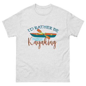 I'd Rather Be Kayaking Men's classic tee